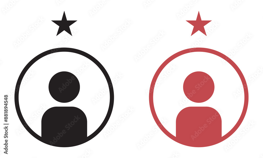 Customer experience one star satisfaction rating. Flat vector icon for apps and websites. EPS10 Customer experience one star satisfaction rating. Flat vector icon for apps and websites. EPS10