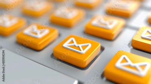 Account Summary  A summary report with an email icon