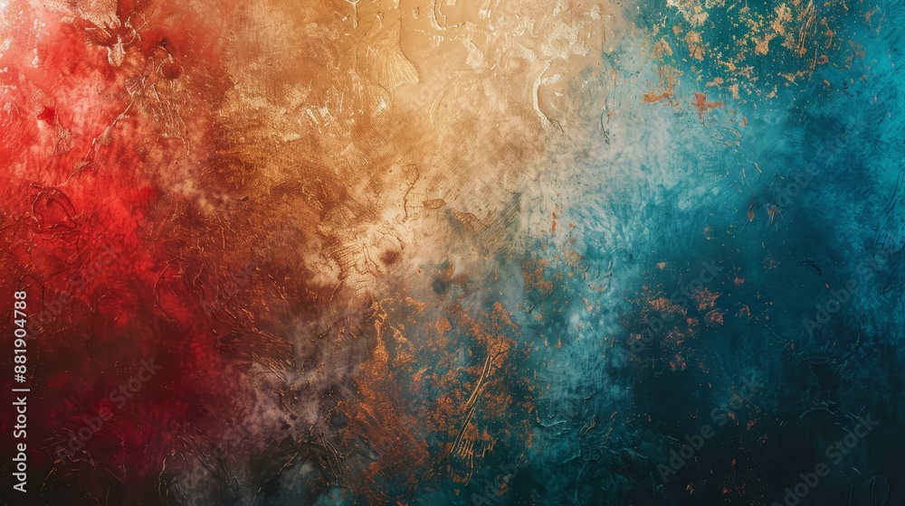Obraz premium Diffused light with vivid Holi colors in elegant wallpaper