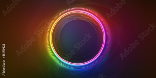 RGB glow, soft, expanding from the centre of the image all the way to the edges of the image