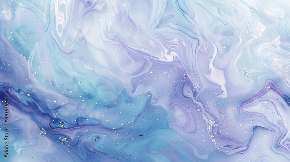 Gradient wallpaper with lavender and sky blue and glowing particles Gradient wallpaper with lavender and sky blue and glowing particles