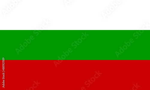 Free Download The official national flag of Bulgaria. Flag of the Republic of Bulgaria. Correct proportions and colors. Vector illustration - GFXLoad