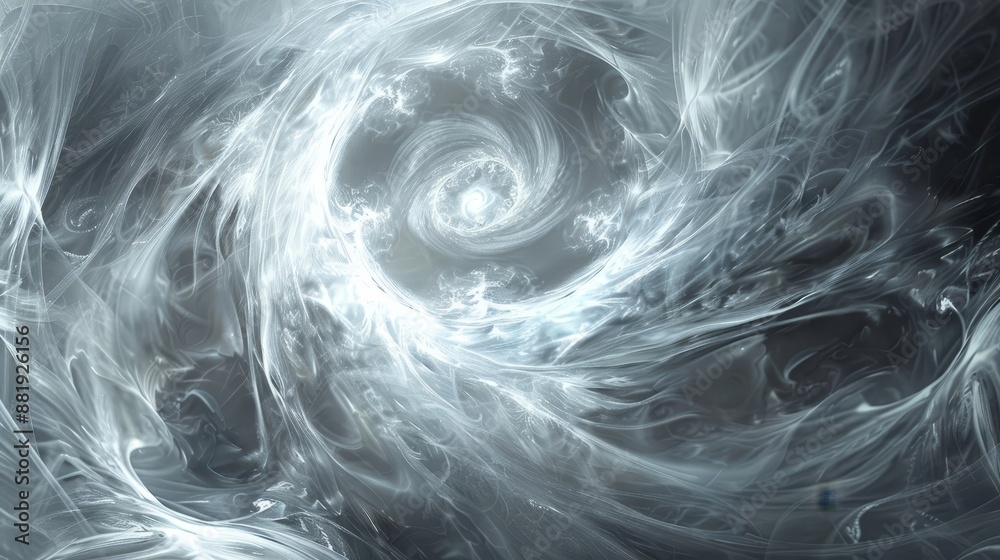 Dynamic swirl patterns faint lights concealed Easter Bunny shapes