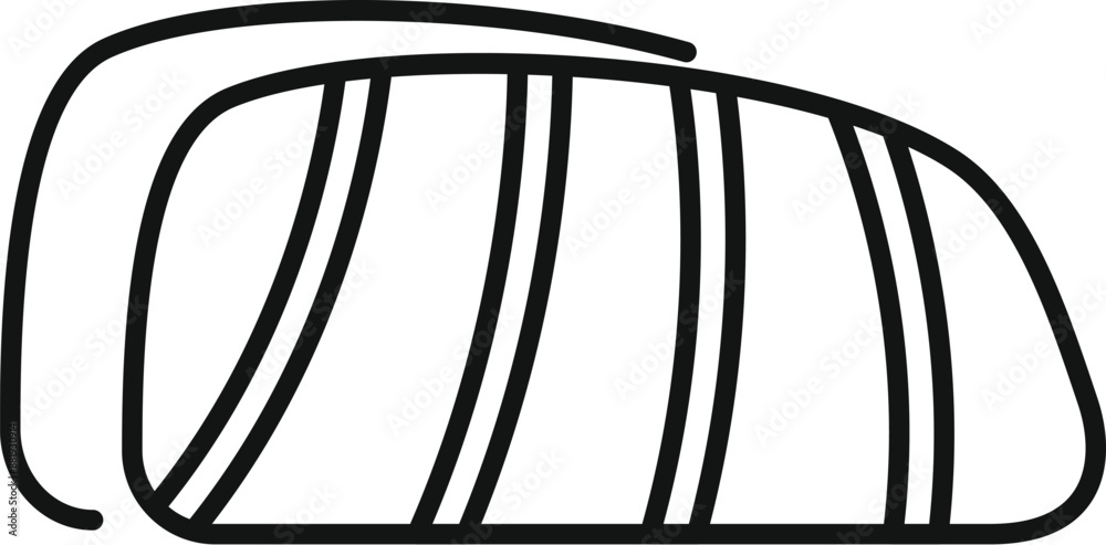 Simple black and white line drawing of a bandaged finger, great for healthcare and medical topics Simple black and white line drawing of a bandaged finger, great for healthcare and medical topics