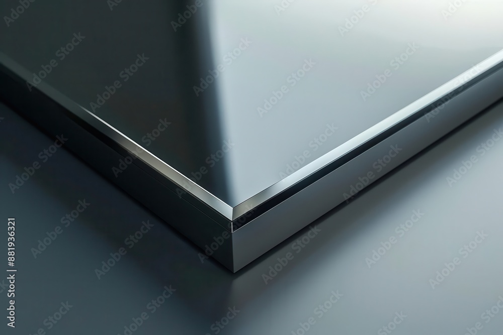 sleek modern poster frame in closeup 3d render minimalist design with clean lines and subtle shadows perfect for showcasing artwork or advertisements in a contemporary setting sleek modern poster frame in closeup 3d render minimalist design with clean lines and subtle shadows perfect for showcasing artwork or advertisements in a contemporary setting