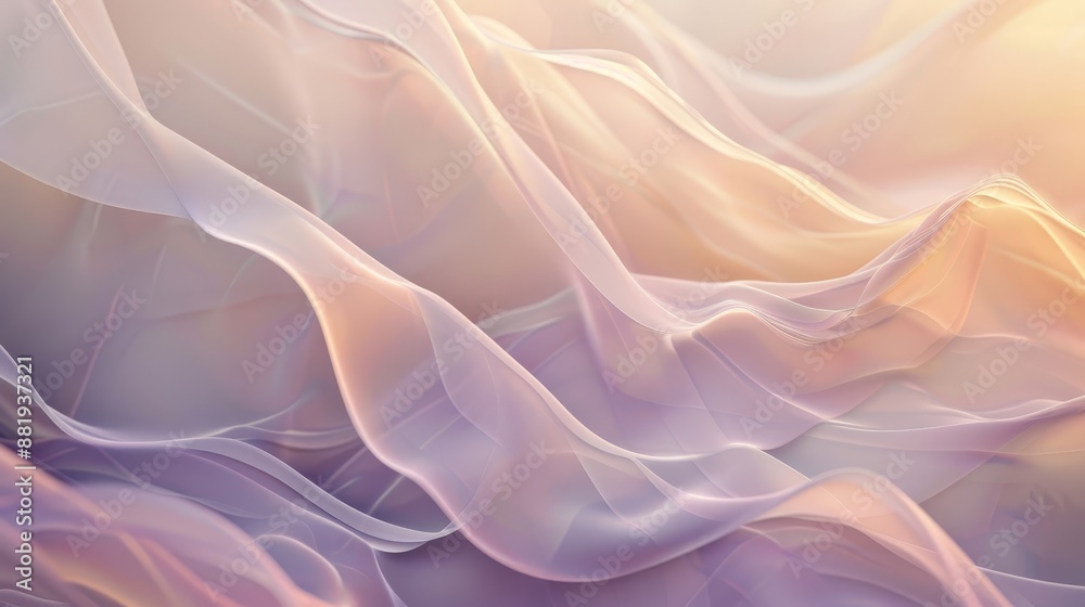 Fototapeta premium Sandy beige and lavender background with dynamic desert sky designs