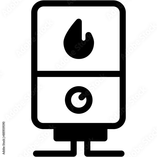 Heater, Water Heater, Warm Water, Warm, Boiling Icon