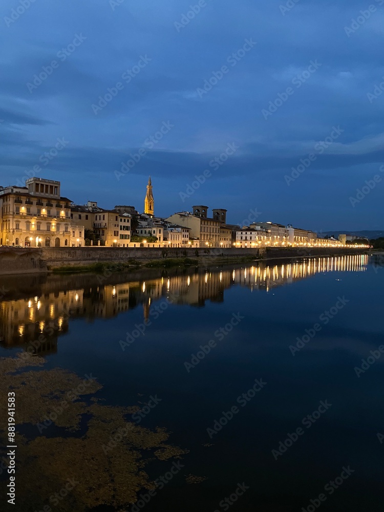 Fototapeta premium Nights Florence