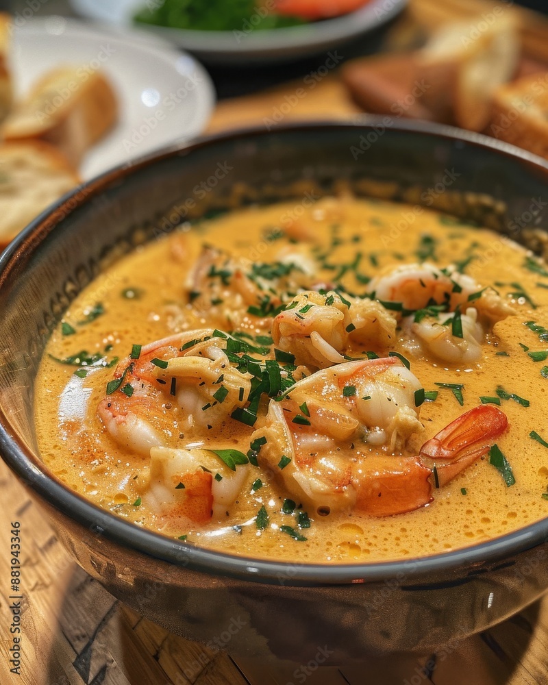 Crab and Shrimp Seafood Bisque Crab and Shrimp Seafood Bisque
