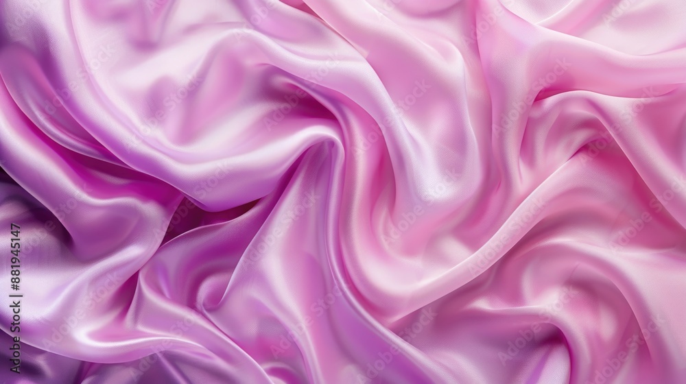 A close-up shot of pink silk fabric with intricate details A close-up shot of pink silk fabric with intricate details