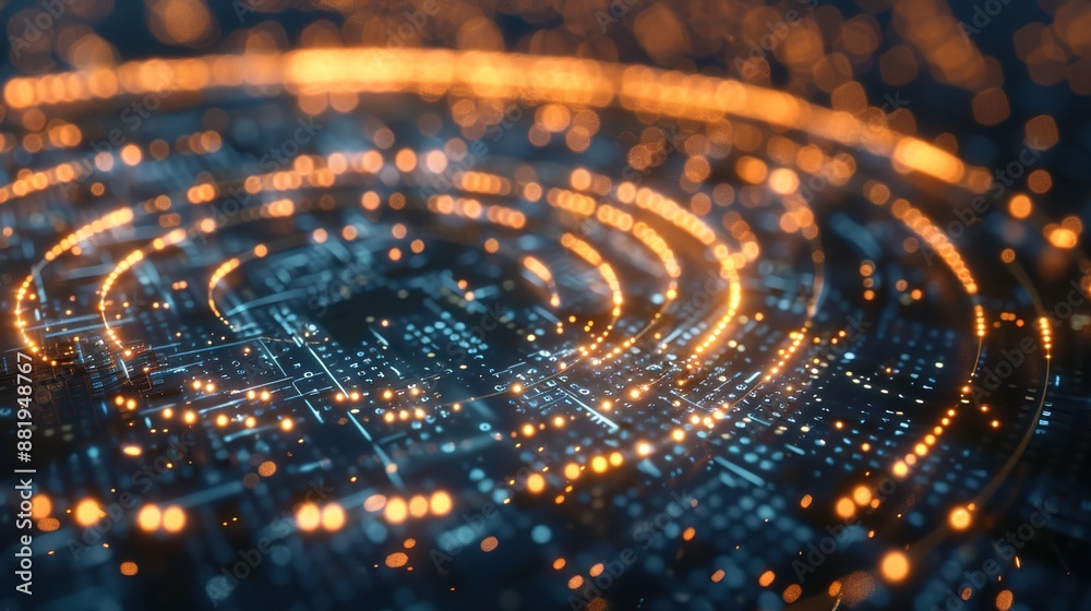 Illuminated Cryptocurrency: Close-up of Digital Currency Symbol in Gentle Natural Light Illuminated Cryptocurrency: Close-up of Digital Currency Symbol in Gentle Natural Light