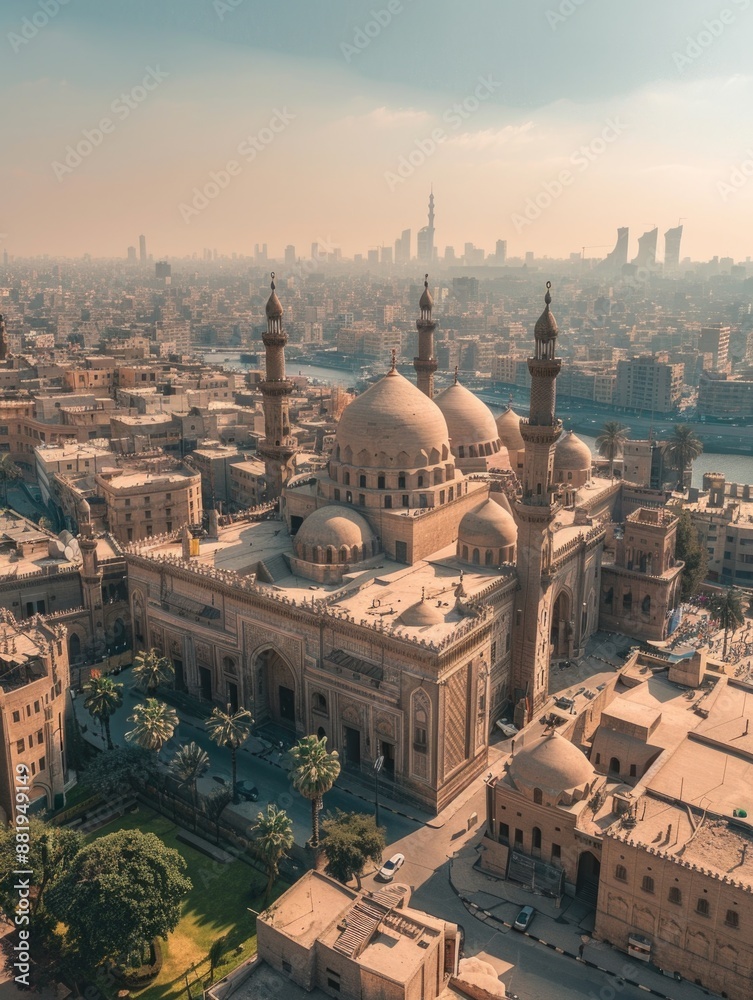 Fototapeta premium Cityscape from Above