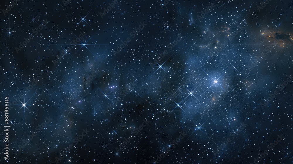 Fototapeta premium Galaxy starfield texture background