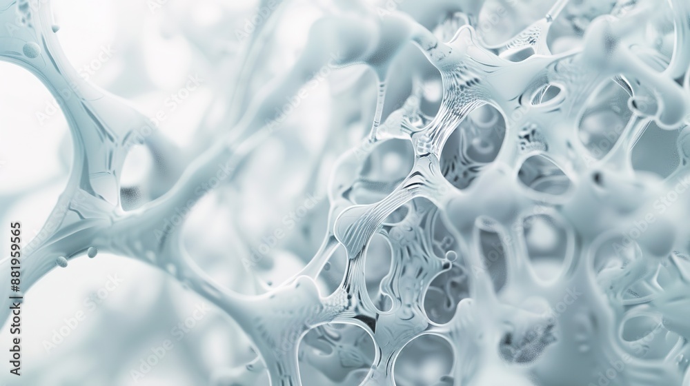 Intricate Macro Patterns of Biological Vectors in High Contrast under Soft Natural Light on White Background