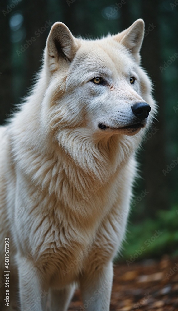 Obraz premium White Wolf