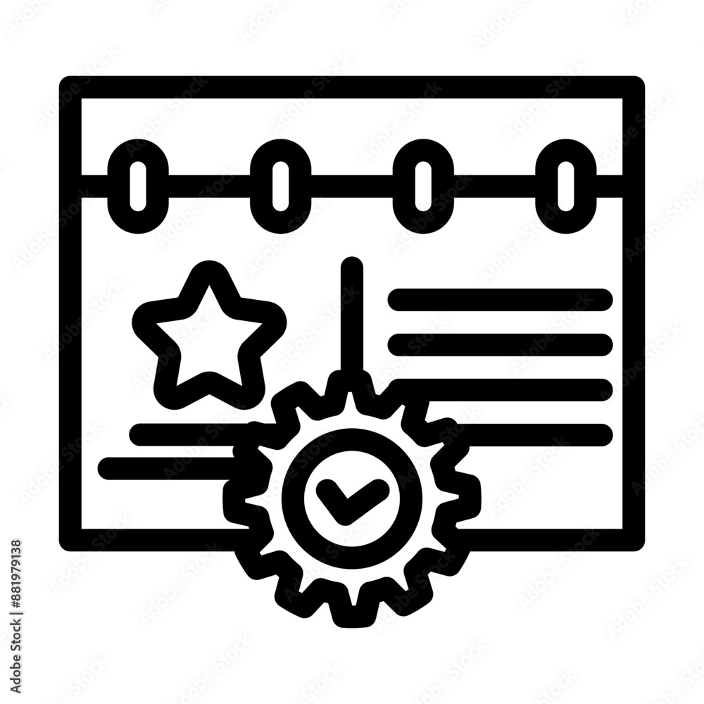 event management business process line icon vector. event management business process sign. isolated contour symbol black illustration event management business process line icon vector. event management business process sign. isolated contour symbol black illustration