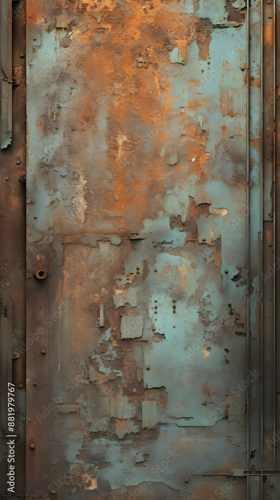 Digital rusted old painted metal sheet graphics poster mobile background Digital rusted old painted metal sheet graphics poster mobile background