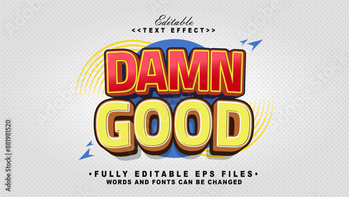damn good text effect