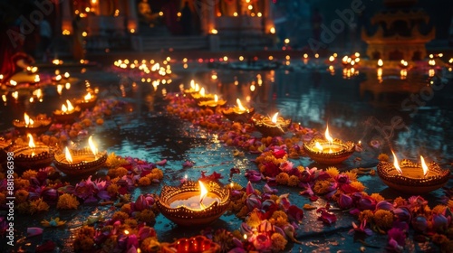 Diwali Festival in India. © YURII Seleznov