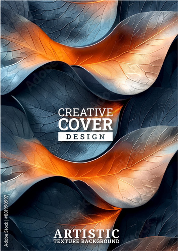 Creative atrtistic nature leaves texture template design, Luxury texture design, colorful background, colorful texture, Hand drawn texture design for fabric, invitation, print, cover photo