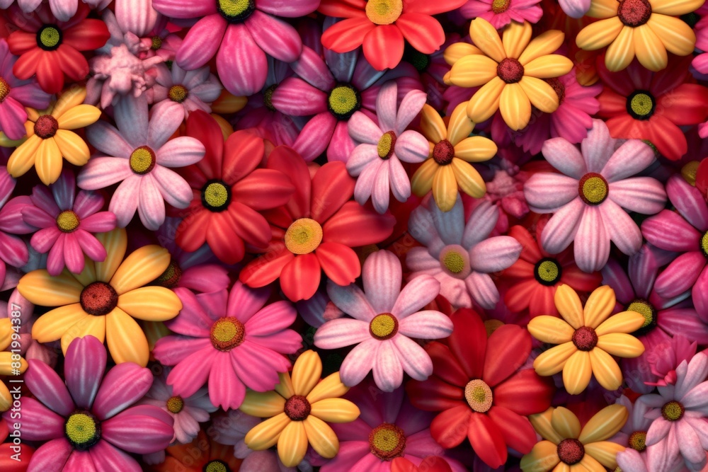 Vibrant Floral Tapestry Vibrant Floral Tapestry