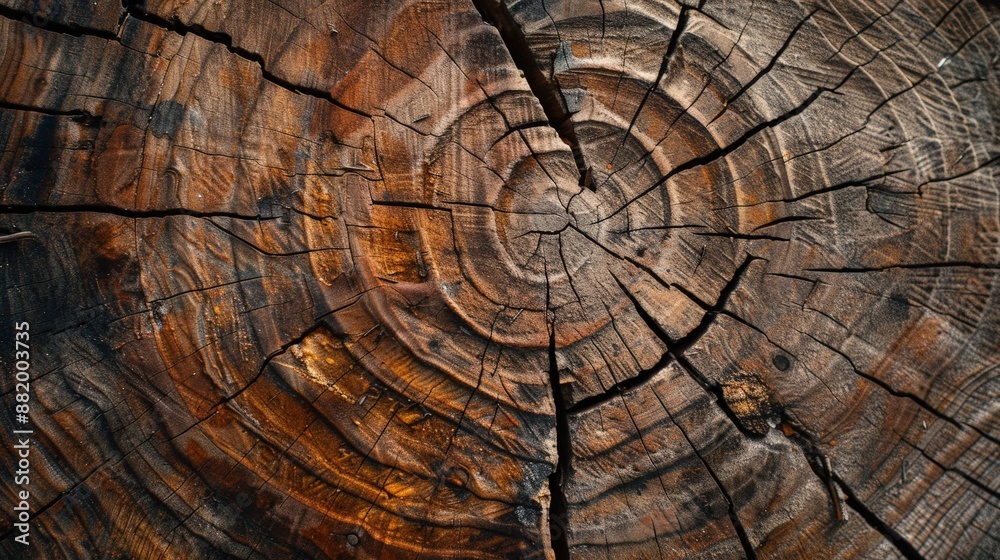 Fototapeta premium Describe the warmth that a wooden texture background can bring to a design.