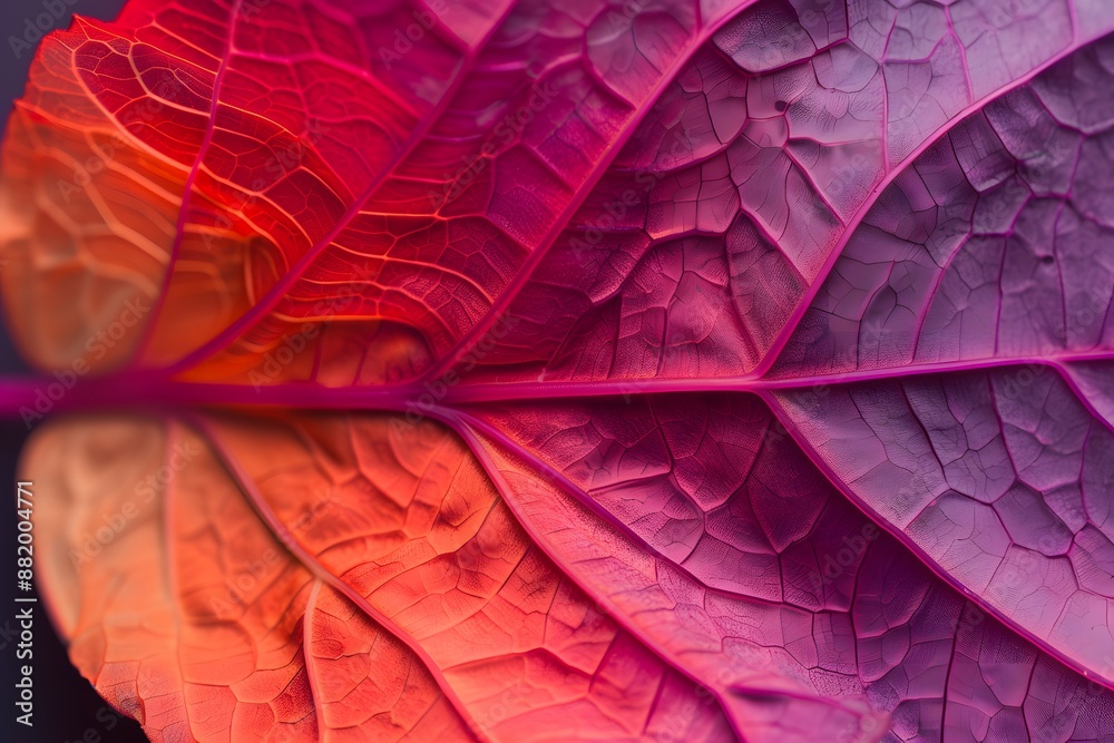 Fototapeta premium A colorful flower with pink, orange, and yellow petals