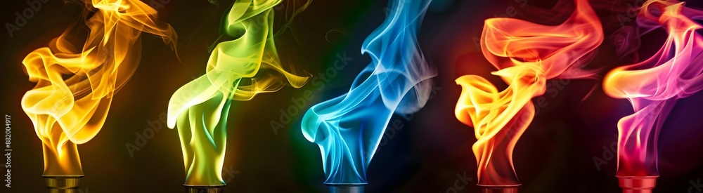Flame of Diversity. Olympic flame. Flame of Diversity. Olympic flame.