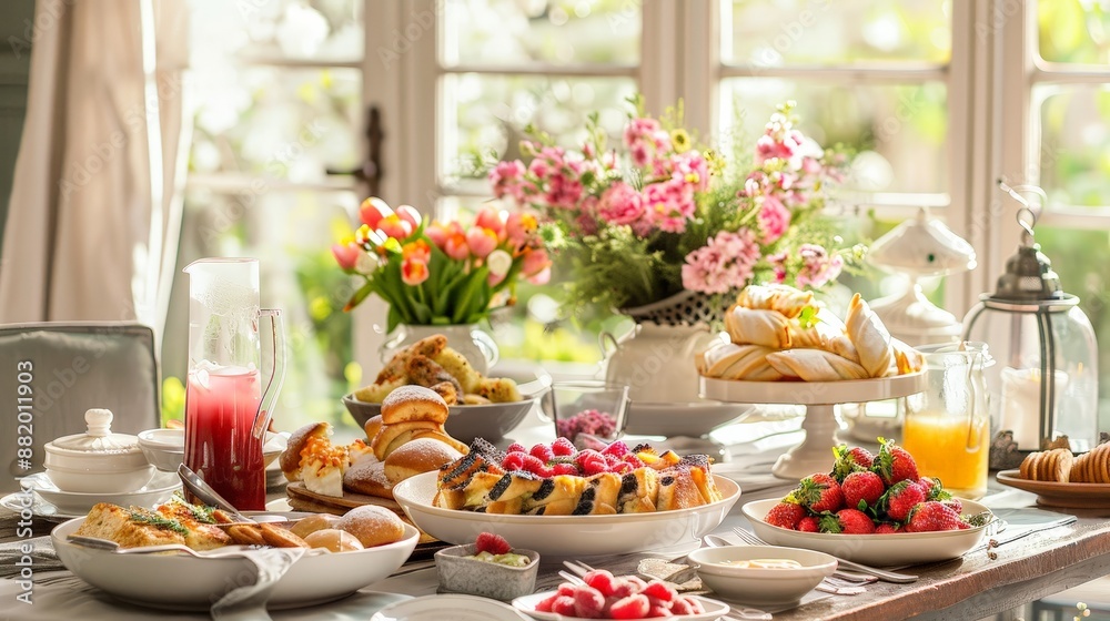 Plan a special Mother's Day brunch with her favorite dishes. Plan a special Mother's Day brunch with her favorite dishes.