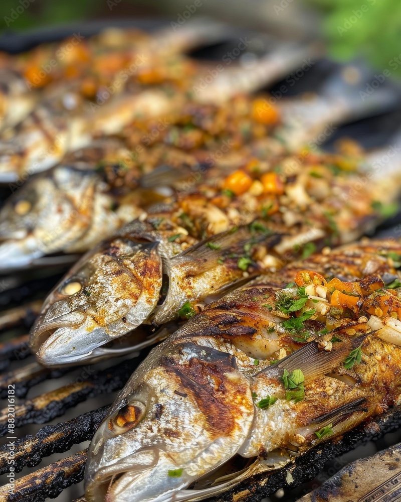 Grilled Whole Fish Grilled Whole Fish