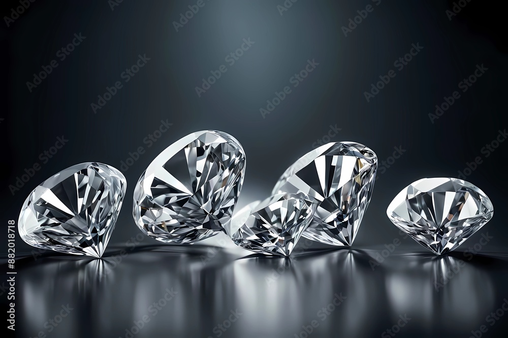 diamonds on black. Sparkling diamond jewelry is very shiny diamonds on black. Sparkling diamond jewelry is very shiny
