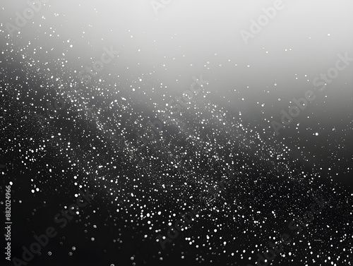 White gradient with dark grainy background featuring vibrant abstract spots and noise texture, creating a modern and mysterious atmosphere with ample copy space.