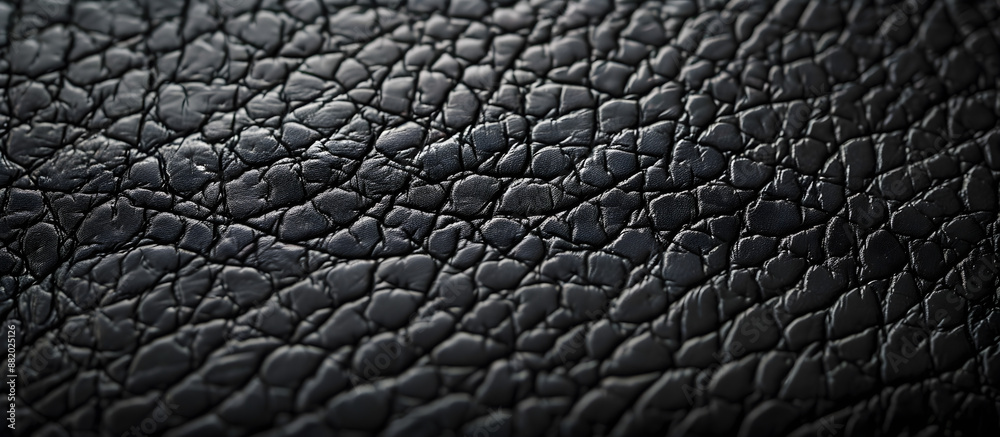 a close-up texture background of black leather perfect for luxury design or upholstery and ideal for copy space a close-up texture background of black leather perfect for luxury design or upholstery and ideal for copy space