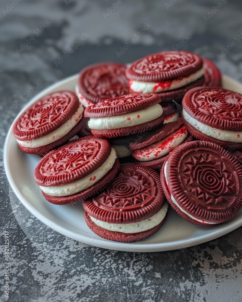Red Velvet Oreos. Red Velvet Oreos.