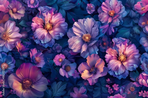 Dreamy Floral Tapestry