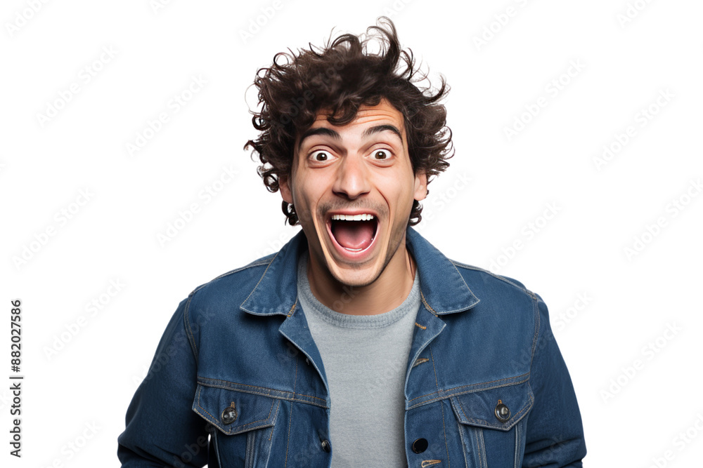 photograph of Young man making funny gestures Fun atmosphere create laughter on a white background telephoto lens realistic daylight photograph of Young man making funny gestures Fun atmosphere create laughter on a white background telephoto lens realistic daylight