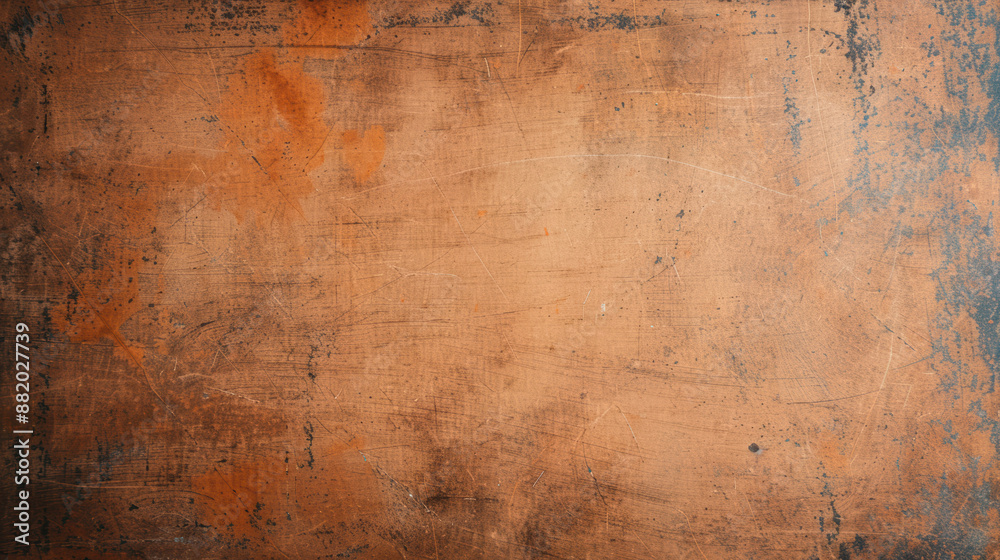 Rustic textured rusty orange and brown metal surface with scratches and patina, perfect for backgrounds or industrial themed designs. Rustic textured rusty orange and brown metal surface with scratches and patina, perfect for backgrounds or industrial themed designs.