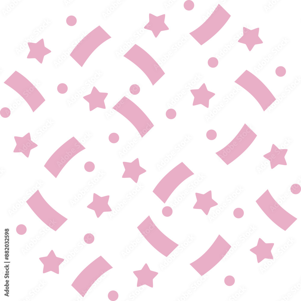 Confetti Illustration Confetti Illustration