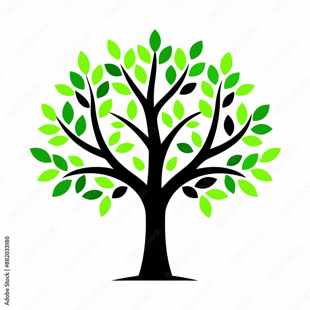 A tree vector illustration A tree vector illustration