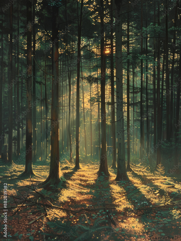 Obraz premium forest