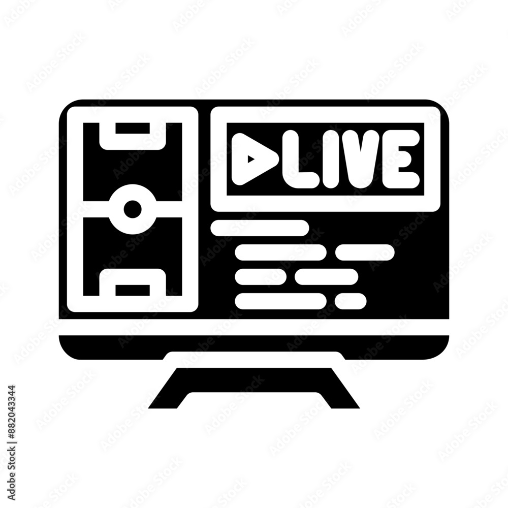 watching soccer live autumn glyph icon vector. watching soccer live autumn sign. isolated symbol illustration watching soccer live autumn glyph icon vector. watching soccer live autumn sign. isolated symbol illustration