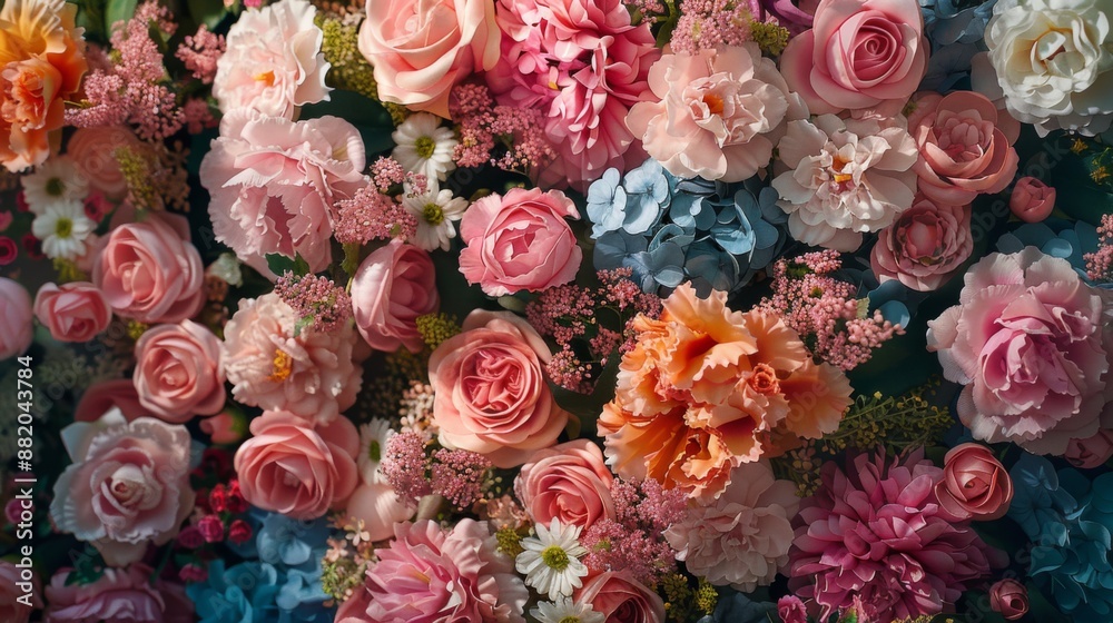 A Colorful Bouquet of Flowers A Colorful Bouquet of Flowers