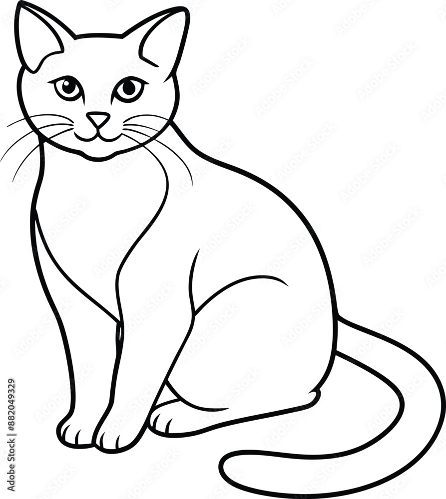 Fototapeta premium Cat icon