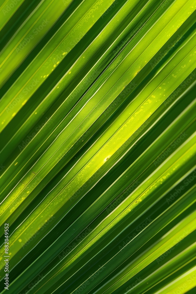 Close-up of a natural tropical green leaf texture Close-up of a natural tropical green leaf texture