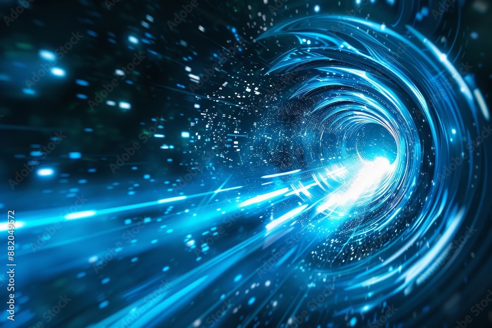 This abstract background features a spiral pattern that resembles galaxies and planets. Cosmos night light with a spiraling pattern in deep blue lines. No render. This abstract background features a spiral pattern that resembles galaxies and planets. Cosmos night light with a spiraling pattern in deep blue lines. No render.