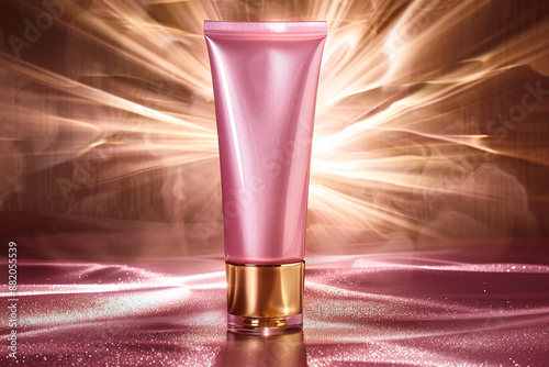 cosmetic product mock up, blank for graphic design, template for advertising