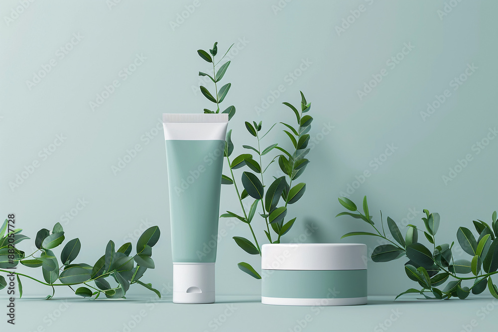 cosmetic product mock up, blank for graphic design, template for advertising cosmetic product mock up, blank for graphic design, template for advertising