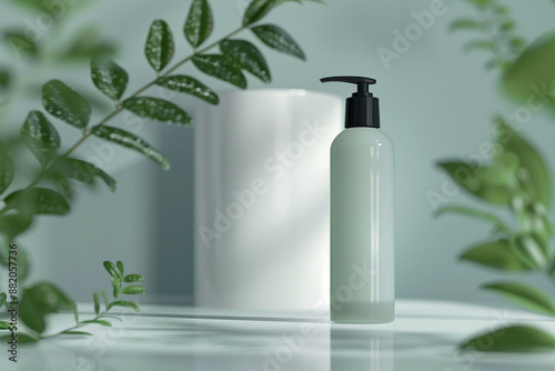 Wallpaper Mural cosmetic product mock up, blank for graphic design, template for advertising Torontodigital.ca