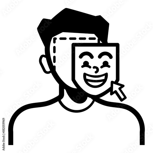 Deepfake icon