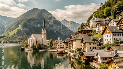 village in the mountains